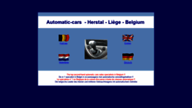 What Automatic-cars.be website looked like in 2019 (4 years ago)