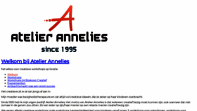 What Atelierannelies.nl website looked like in 2019 (4 years ago)