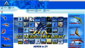 What Aeros.com.ua website looked like in 2019 (4 years ago)