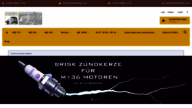 What Automobilia-versand.de website looked like in 2019 (4 years ago)
