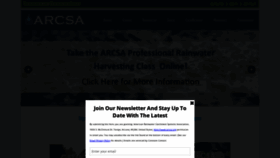 What Arcsa.org website looked like in 2019 (4 years ago)