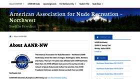 What Aanr-nw.org website looked like in 2019 (4 years ago)