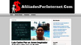 What Afiliadosporinternet.com website looked like in 2019 (4 years ago)