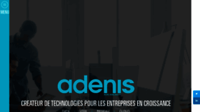 What Adenis.fr website looked like in 2019 (4 years ago)