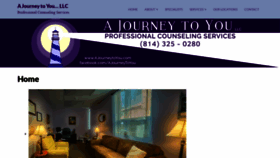 What Ajourneytoyou.com website looked like in 2019 (4 years ago)
