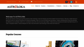What Astroloka.com website looked like in 2019 (4 years ago)
