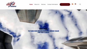 What Alfasolutions.es website looked like in 2019 (4 years ago)