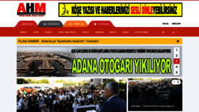 What Adanahabermerkezi.com website looked like in 2019 (4 years ago)