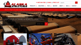 What Alaskastructures.com website looked like in 2019 (4 years ago)