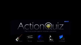 What Actionquiz.com website looked like in 2019 (4 years ago)