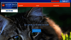 What Animalfamilyveterinarycare.com website looked like in 2019 (4 years ago)
