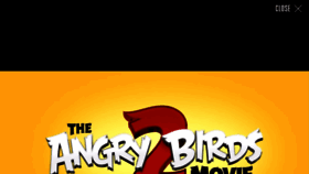 What Angrybirds-movie.com website looked like in 2019 (4 years ago)