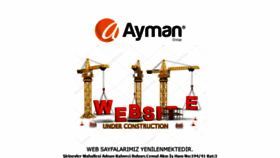 What Ayman.com.tr website looked like in 2019 (4 years ago)