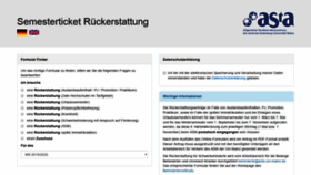 What Asta-jgu-rueckerstattung.de website looked like in 2019 (4 years ago)