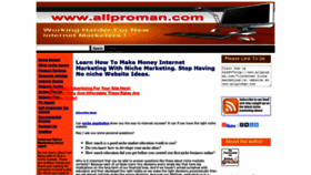 What Allproman.com website looked like in 2019 (4 years ago)