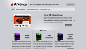 What Arkgroup.org website looked like in 2019 (4 years ago)