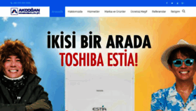 What Akdoganmuhendislik.com.tr website looked like in 2019 (4 years ago)
