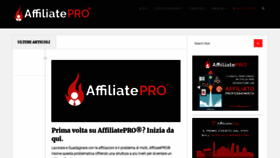What Affiliatepro.it website looked like in 2019 (4 years ago)