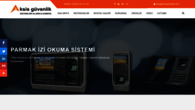 What Aksisguvenlik.com website looked like in 2019 (4 years ago)
