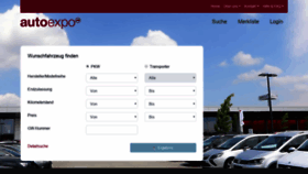 What Autoexpo-portal.de website looked like in 2019 (4 years ago)
