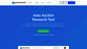 What Autoauctions.io website looked like in 2019 (5 years ago)