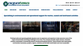 What Aquatera.co.uk website looked like in 2019 (4 years ago)