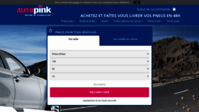 What Autopink-shop.fr website looked like in 2019 (4 years ago)