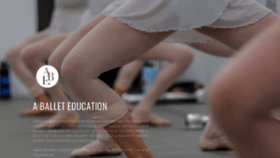 What Aballeteducation.com website looked like in 2019 (4 years ago)