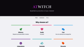 What Atwitch.ru website looked like in 2019 (4 years ago)