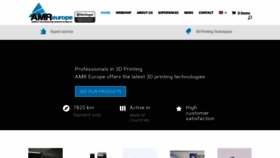 What Amreurope.com website looked like in 2019 (4 years ago)
