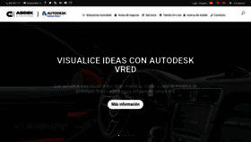What Asidek.es website looked like in 2019 (4 years ago)