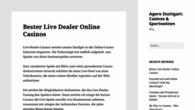 What Agero-stuttgart.de website looked like in 2019 (4 years ago)