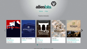 What Affenbits.com website looked like in 2019 (4 years ago)