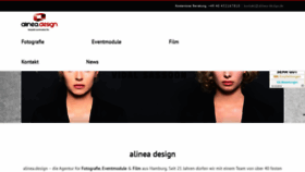 What Alinea-design.de website looked like in 2019 (4 years ago)