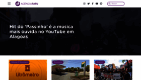 What Agenciatatu.com.br website looked like in 2019 (4 years ago)
