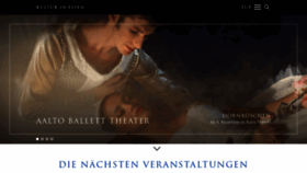 What Aalto-ballett-theater.de website looked like in 2019 (4 years ago)