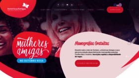 What Americasamigas.org.br website looked like in 2019 (4 years ago)