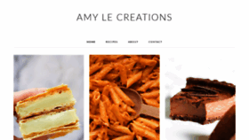 What Amylecreations.com website looked like in 2019 (4 years ago)