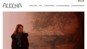 What Alkena.de website looked like in 2019 (4 years ago)