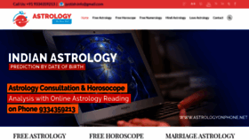 What Astrologyonphone.net website looked like in 2019 (4 years ago)