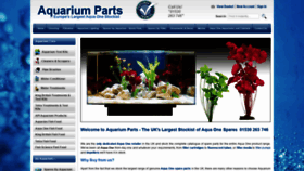 What Aquarium-parts.co.uk website looked like in 2019 (4 years ago)