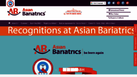 What Asianbariatrics.com website looked like in 2019 (4 years ago)