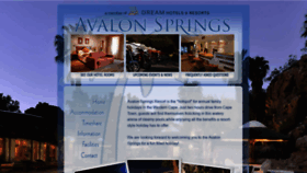 What Avalonsprings.co.za website looked like in 2019 (4 years ago)