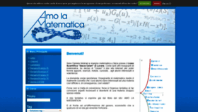 What Amolamatematica.it website looked like in 2019 (4 years ago)
