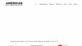 What Amerikas.com website looked like in 2019 (4 years ago)