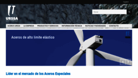 What Acerosurssa.es website looked like in 2019 (4 years ago)