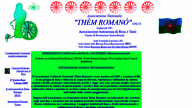 What Associazionethemromano.it website looked like in 2019 (4 years ago)