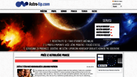 What Astro-tip.com website looked like in 2019 (4 years ago)