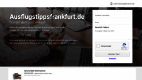 What Ausflugstippsfrankfurt.de website looked like in 2019 (4 years ago)