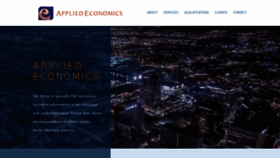 What Aeconomics.com website looked like in 2019 (4 years ago)